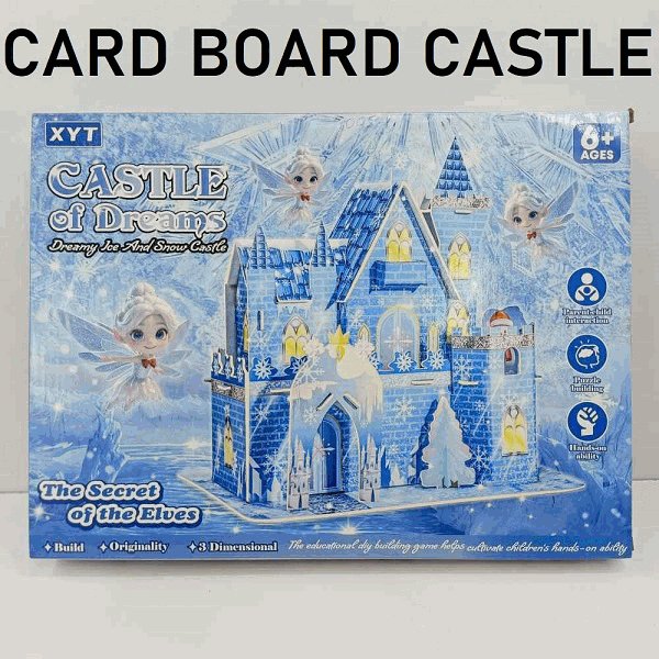Castle of Dreams 3D Cardboard Puzzle