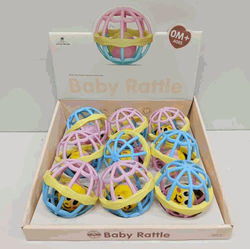 Baby Rattle Ball Toy Set (9 pcs)