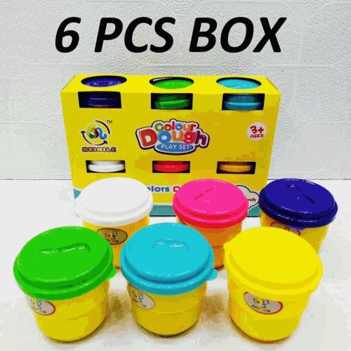Colour Dough Play Set (6 pcs)