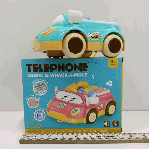 Telephone Music & Whack-a-Mole Toy