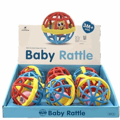 Baby Rattle Ball Toy Set B (9 pcs)