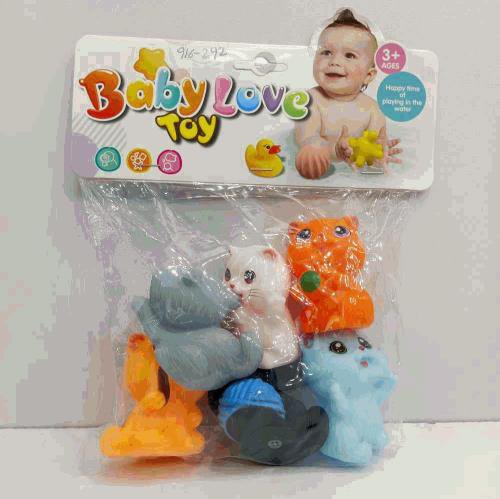 Baby Love Bath Cats Set