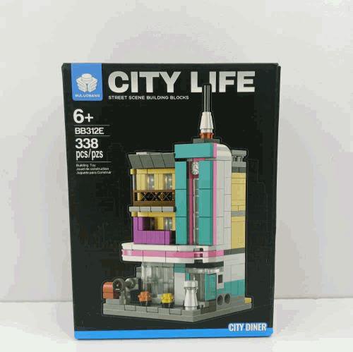 City Diner Building Blocks Set