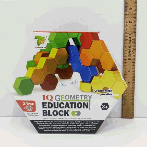 IQ Geometry Education Block Set (24 pcs)