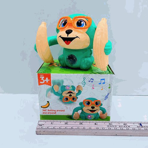 Rolling Monkey Toy
