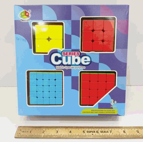 Speed Cube Series Set (4 pcs)