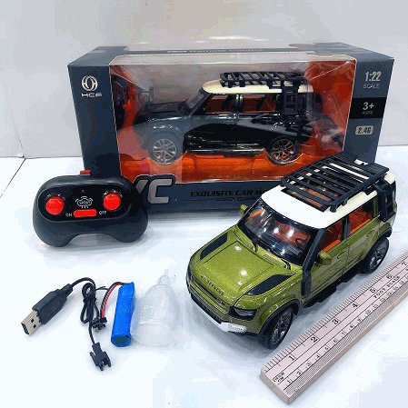 RC Exquisite Car Model SUV - Green