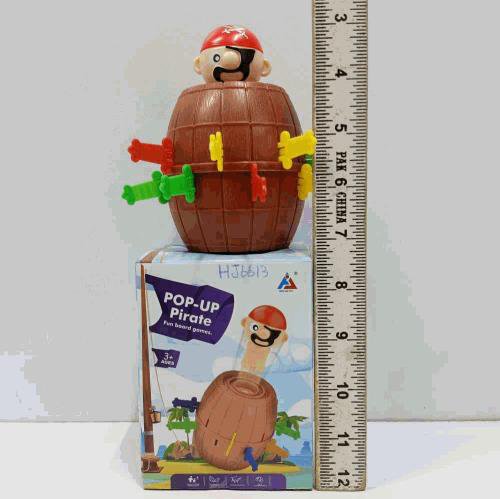 Pop-Up Pirate Barrel Game