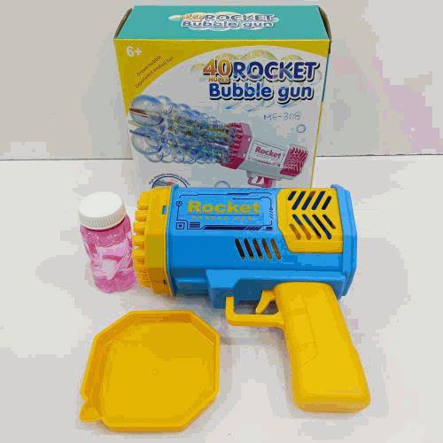 Rocket 40-Hole Bubble Gun