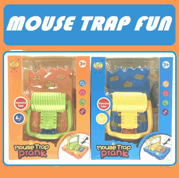 Mouse Trap Fun Prank Toy Set