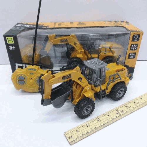 RC Bulldozer Excavator Truck Toy