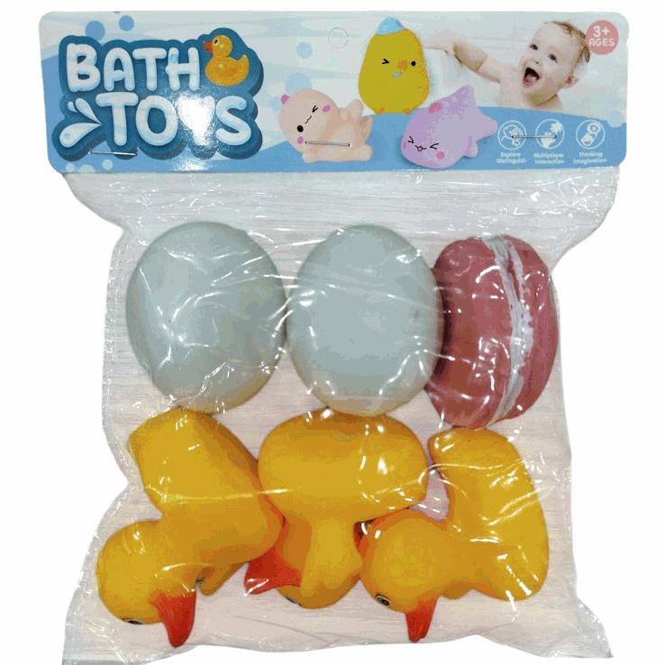 Bath Toys Duck & Friends Set